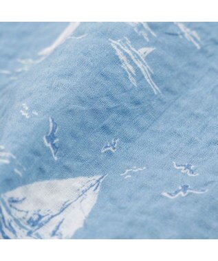 PET PARADISE J.PRESS ウェーブシャツ 《船柄 》 小型犬 ブルー