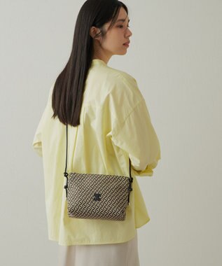 IACUCCI モノグランマ ポーチSD JACQUARD/RUGA ブラック