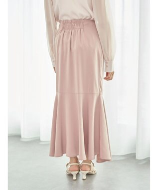 earth music&ecology 切り替えラッフルスカート Dark Pink