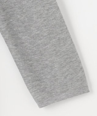 J.PRESS LADIES S 【洗える】Vis/Peスパーク ポケット カーディガン ライトグレー系