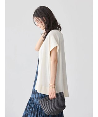 AMERICAN HOLIC 接触冷感Ｖネックニットカーディガン Ivory