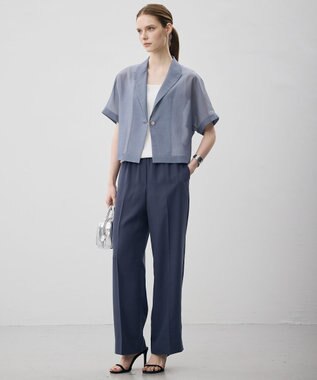 ICB T/Cシアーガスボイル ハーフスリーブジャケット インディゴ系