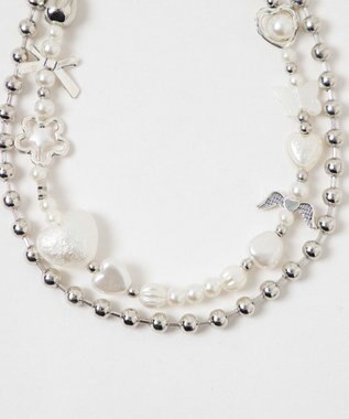 WEGO 2wayチェーンビーズストラップ 柄2