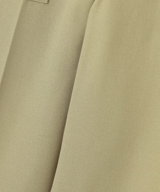 JOSEPH 【洗える】オーガニックツイル　ワイドトラウザーズ Dark Olive