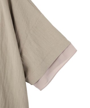 YECCA VECCA 【UVカット/遮熱/接触冷感】COOL袖シアージャケット Gray Beige