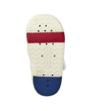 MIKI HOUSE HOT BISCUITS 【13-17cm】ダブルラッセル 水抜けサンダル 白