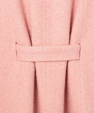 TOCCA 【消臭】SNOWBERRY POCKET TWEED ポンチョ ピンク系5