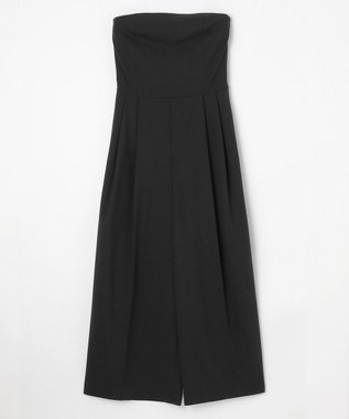 NAVE 【Nave・洗える】スパントロ ビスチェオールインワン ブラック系