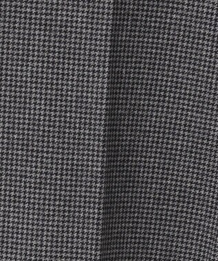 J.PRESS LADIES 【洗える】チェルビックチェック テーパード パンツ グレー系3