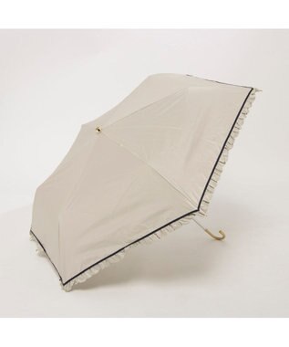 UNBILLION カシュネ cachenez / PUヒートカットフリル3段折りたたみ傘