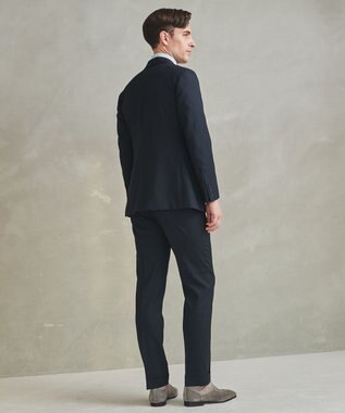 GOTAIRIKU セットアップ対応【ウォッシャブル/シワになりにくい/ストレッチ】ウォッシャブル ウールジャケット(26年モデル) ネイビー系