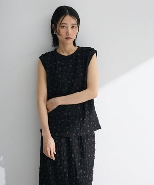 Green Parks ・ＳＵＧＡＲ　ＳＰＯＯＮ　コバナレースフリルノースリーフ Black