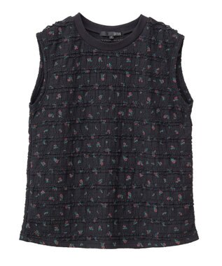 Green Parks ・ＳＵＧＡＲ　ＳＰＯＯＮ　コバナレースフリルノースリーフ Black