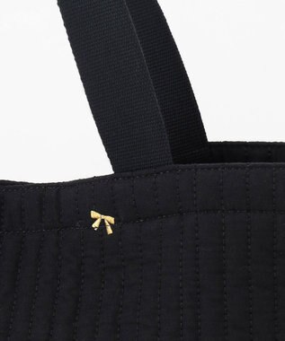 TOCCA 【WEB＆一部店舗限定】【A4サイズ対応】LUCKY SHOWER TOTE トートバッグ ブラック×リボン