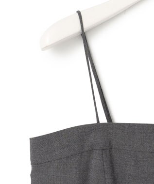 ICB 【洗える】ハイツイストツイル コンビネゾン シャンブレーグレー