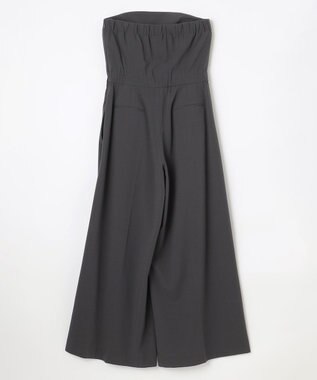 NAVE 【Nave・洗える】スパントロ ビスチェオールインワン グレー系