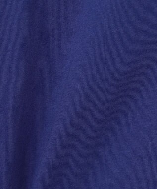 ANY 【洗濯機可】フレンチスリーブワンピース ロイヤルブルー