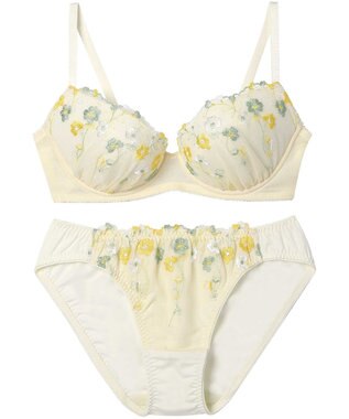 AMPHI ブラジャー ショーツセット 自然なまる胸メイク 【ブラ＆ショーツセット】 上下セット ブラ BCC232 アンフィ／ワコール