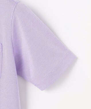 JOSEPH ABBOUD 【愛されて21年！オーガニックコットン使用】ダディ ポロシャツ ライラック系