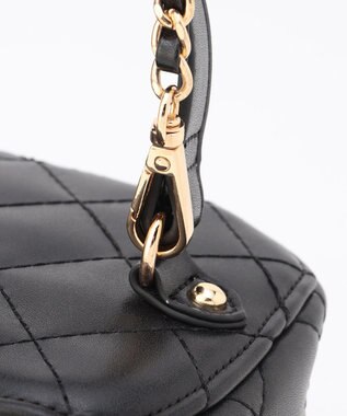 組曲 キルティングバニティバッグ ブラック系