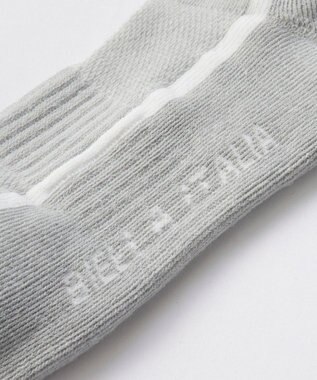 FILA GOLF／marie claire 【FILA GOLF】ライン入りクルーソックス ライトグレー