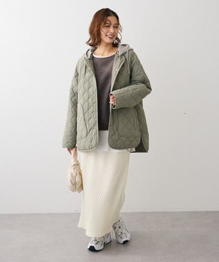 Green Parks なめらかタッチスウェード調ドロストプルオーハ Dark Gray