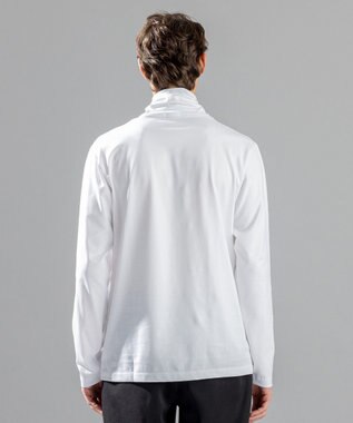 JOSEPH HOMME スビンソフトジャージー　タートルネックカットソー ホワイト系