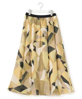 洗える】Pilatプリント ギャザー スカート / 23区 | ファッション通販 