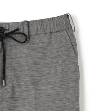 JOSEPH HOMME スプリングウールジャージー ドロスト付きテーパードパンツ / PEGG CONVERTIBLE ライトグレー系