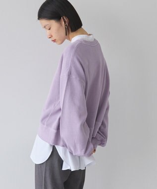 AMERICAN HOLIC ピグメントショートスウェット Pink