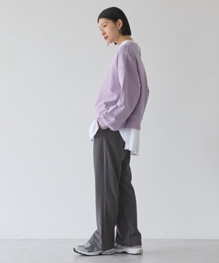 AMERICAN HOLIC ピグメントショートスウェット Pink