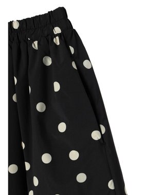 Green Parks ・ＥＬＥＮＣＡＲＥ　ＤＵＥ　ドットタフタスカート Black