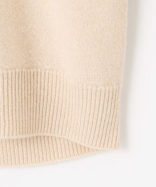 自由区 【カトリエムブーケ】Soyeux touche バックリボンプルオーバーニット エクリュ