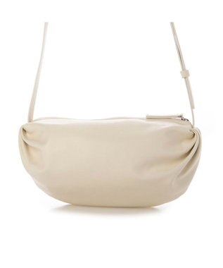 UNBILLION カシュカシュ cachecache / ギョウザ型ミニショルダー アイボリー