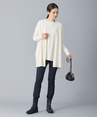 ICB 【洗える・WEB限定カラーあり】 ヴィスコースワイド プルオーバー トープ系