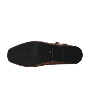 Green Parks ＲＵＰＩＳ．スクエアメリージェーンフラットパンプスII Leopard