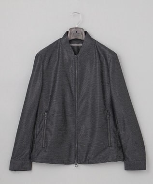 GOTAIRIKU 新素材【洗える/シワになりにくい/ストレッチ】カラミプリント MA-１ブルゾン グレー系8