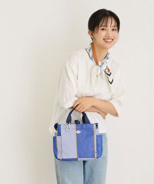 ROOTOTE 1129【BUDDY:撥水加工】SN.スクエア.ドッグ.バディ-B 04：ブルーストライプ