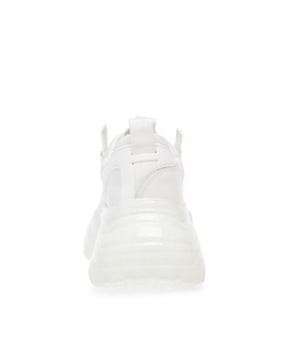 STEVE MADDEN RECOUPE 厚底ボリュームスニーカー ホワイト
