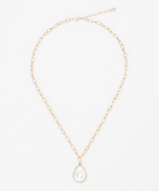  パールチェーンネックレス