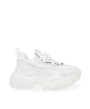 STEVE MADDEN RECOUPE 厚底ボリュームスニーカー ホワイト