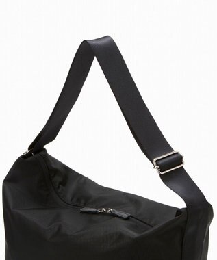 TOPKAPI 【Breath TOPKAPI】RIPPLE リプル エコナイロン コンビ ビッグ ショルダー バッグ ブラック