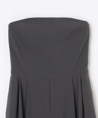 NAVE 【Nave・洗える】スパントロ ビスチェオールインワン グレー系