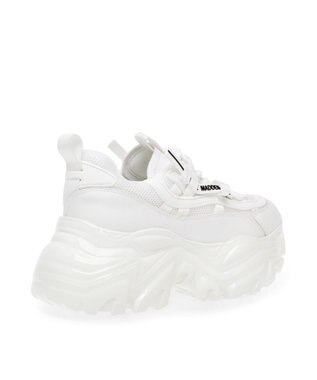 STEVE MADDEN RECOUPE 厚底ボリュームスニーカー ホワイト