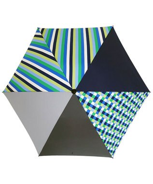+RING 【プラスリング】【数量限定】UNISEX  折傘 55cm MLT T1161 マルチカラー
