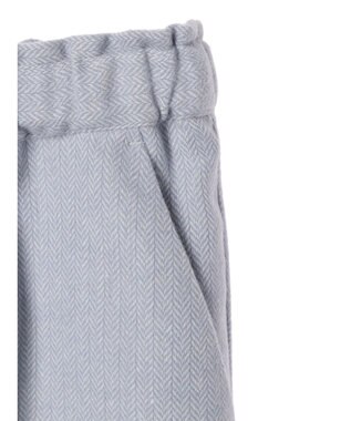 earth music&ecology ヘリンボーンイージーパンツ Light Gray
