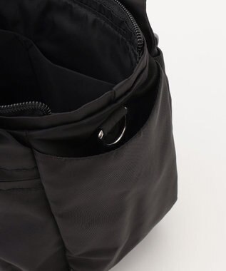 LA BAGAGERIE 【MONICA】ラウンド2WAYミニトートバッグ ブラック