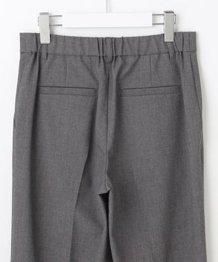 自由区 【カタログ掲載】TRギャバストレート パンツ TOPグレー