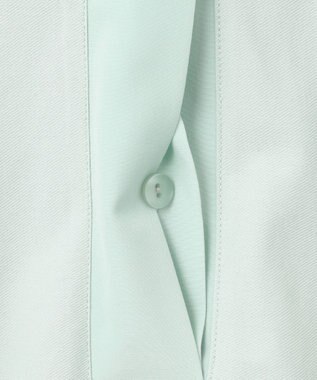 自由区 L 【カタログ掲載・洗える】リヨセルコットンツイル ブラウス ライトアクア