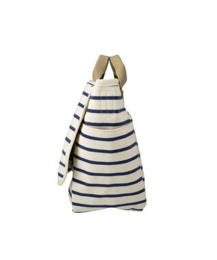 ROOTOTE 3082【ポケット充実】NA.デリ.2WAY.テンジク-C 01：アイボリー×ブルー